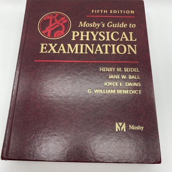 Mosby's Guide To Physical Examination 5th Edition -Seidel, Ball, Dains, Benedict - Picture 1 of 16